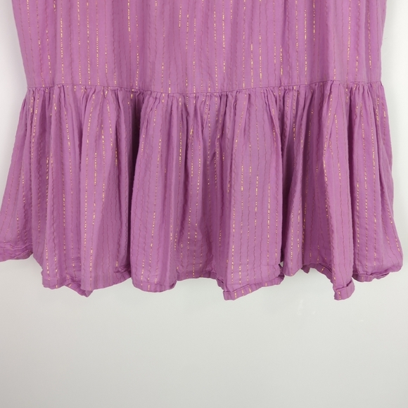 Emerson Fry Pink Lavender Lurex Isla Dress - Picture 6 of 10